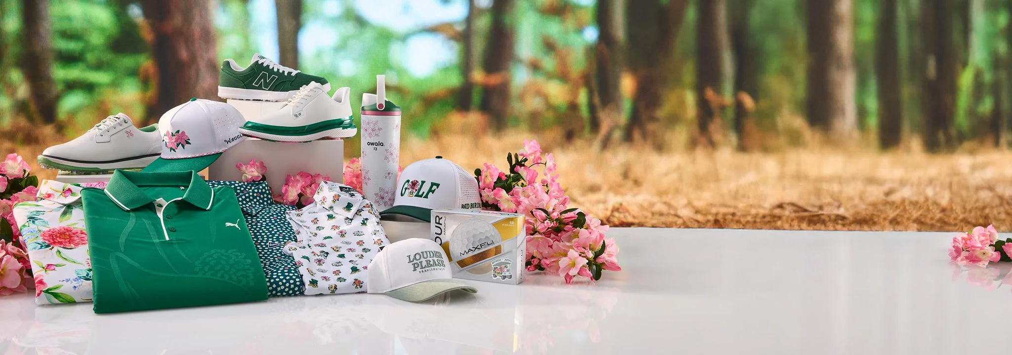 A collection of golf gear for the spring opener.