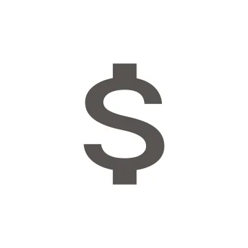 No cost icon.