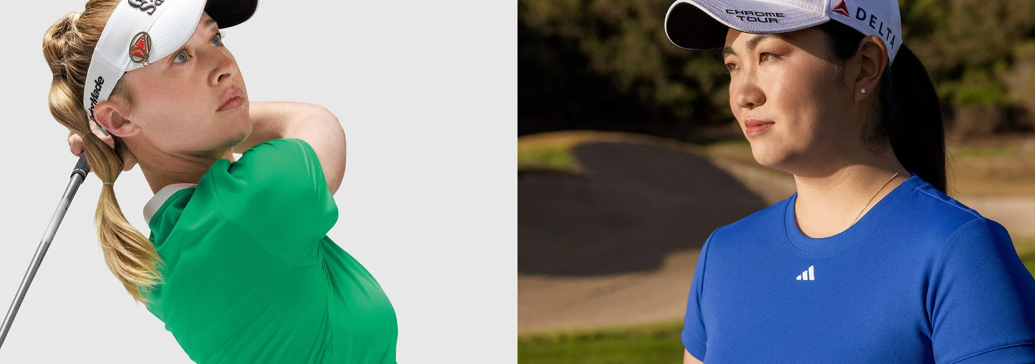 Nelly Korda and Rose Zhang.