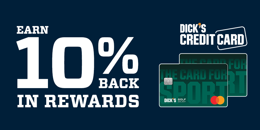 Dick's credit card.