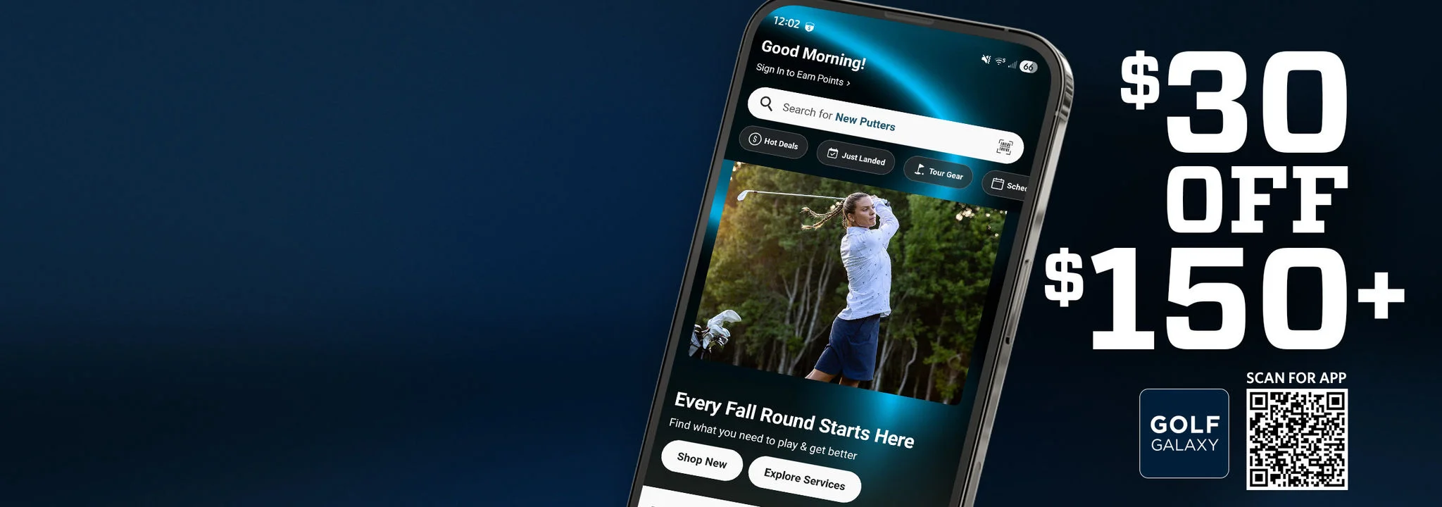$30 Off $150+ app promo