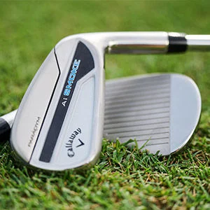 golf clubs.