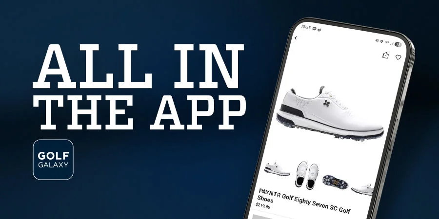 Dowloand the Golf Galaxy App