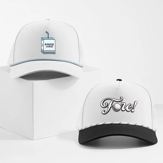 Branded Bills golf hats