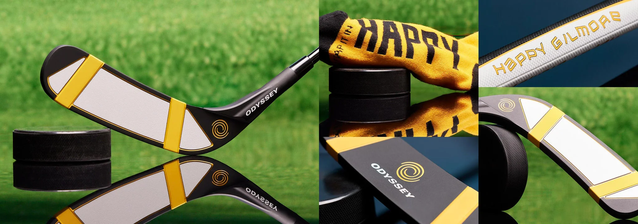 Odyssey Happy Gilmore 2 Hockey Stick Putter.