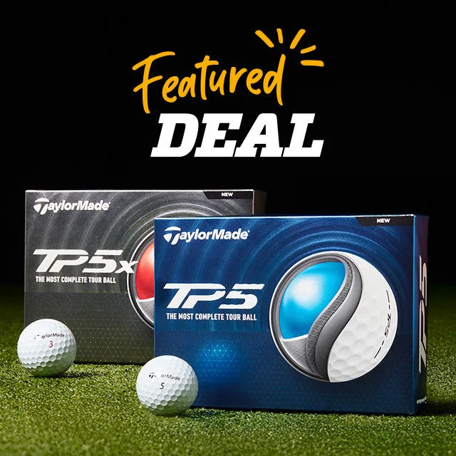 Featured deal. TaylorMade golf balls.