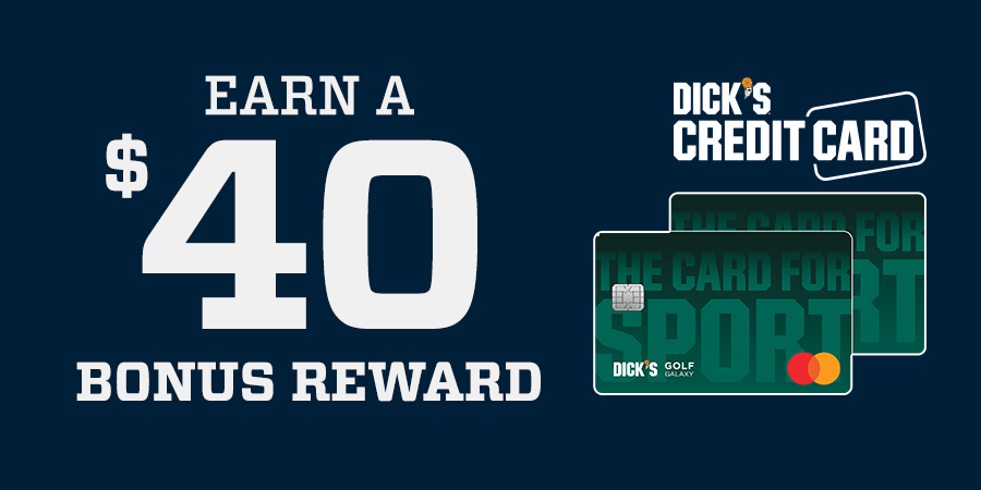 Dick's credit card.