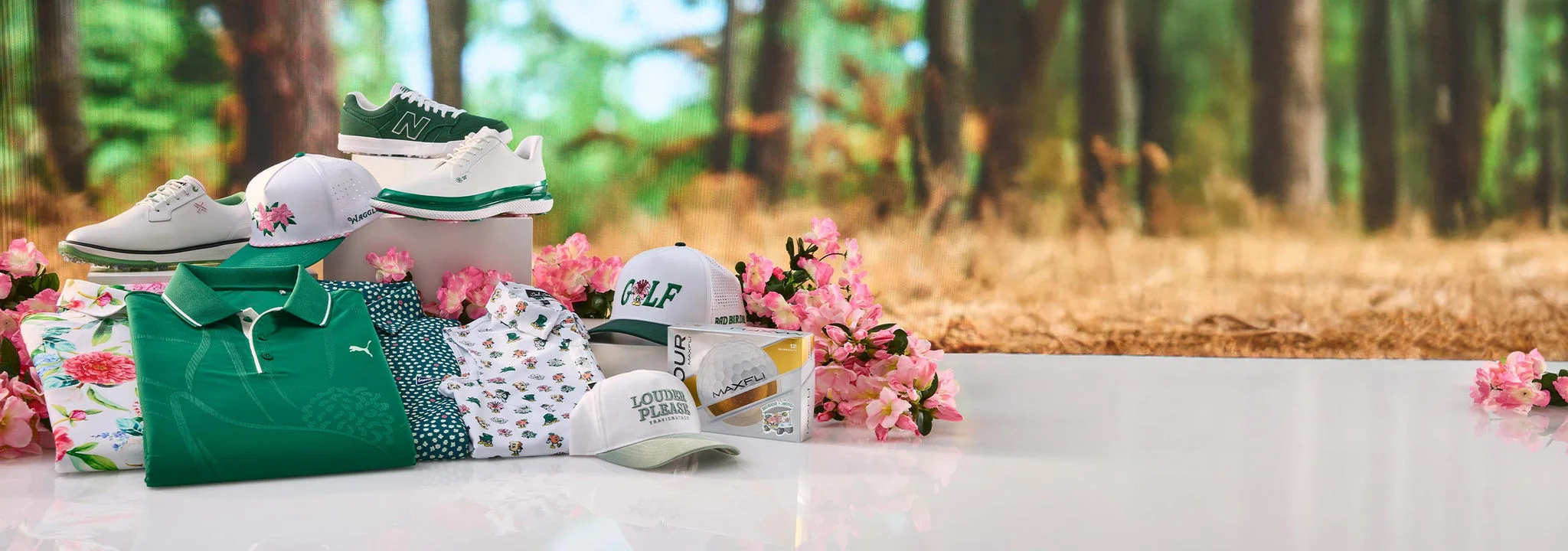 A collection of golf gear for the spring opener.