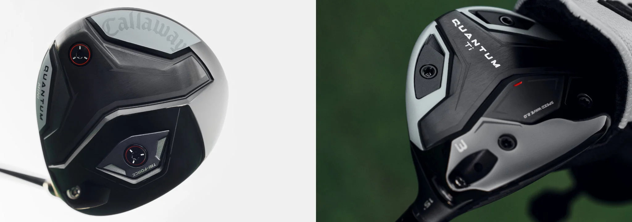 Callaway Quantum Mini Driver and Ti Fairway