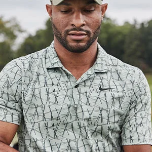 Golf clothing and apparel.