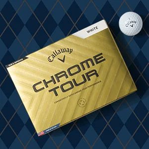 A laydown shot of golf products under $100.