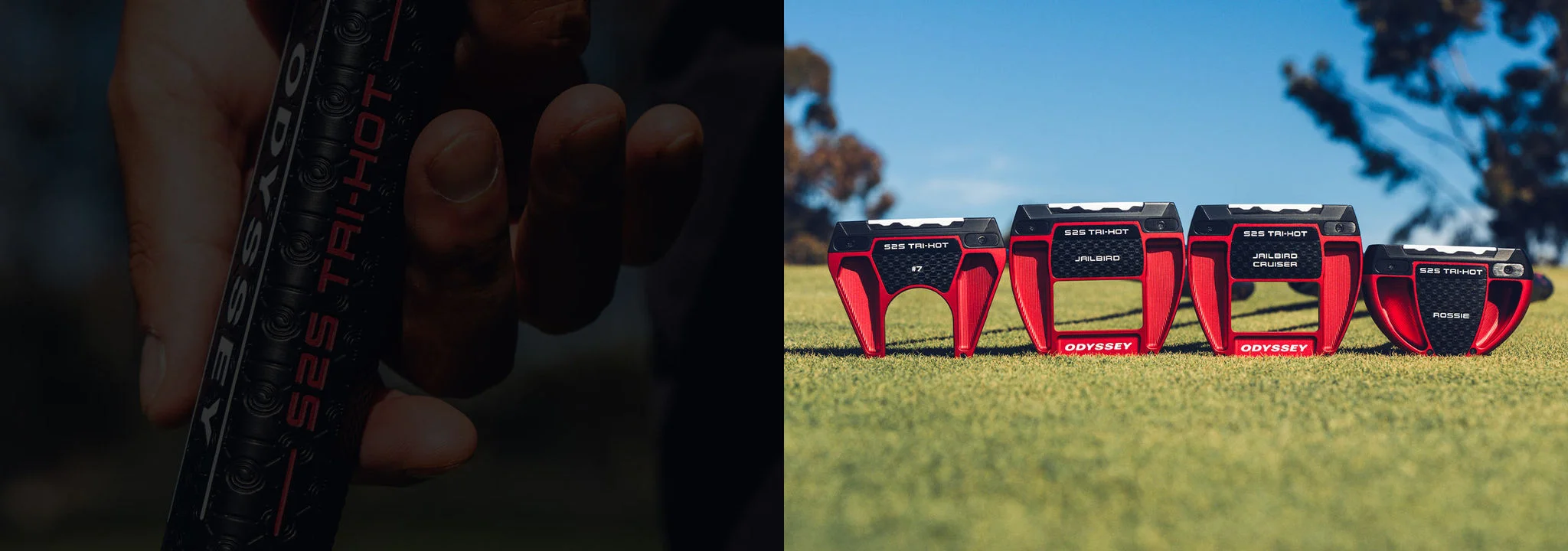 Odyssey Square to Square Tri-Hot Putters