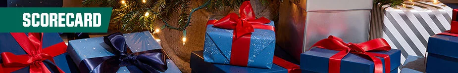 Golf Gifts under the tree.