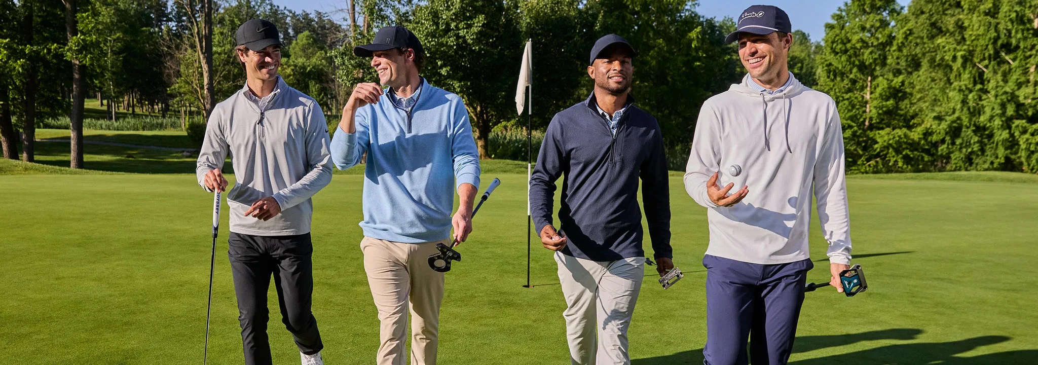 latest golf apparel and footwear