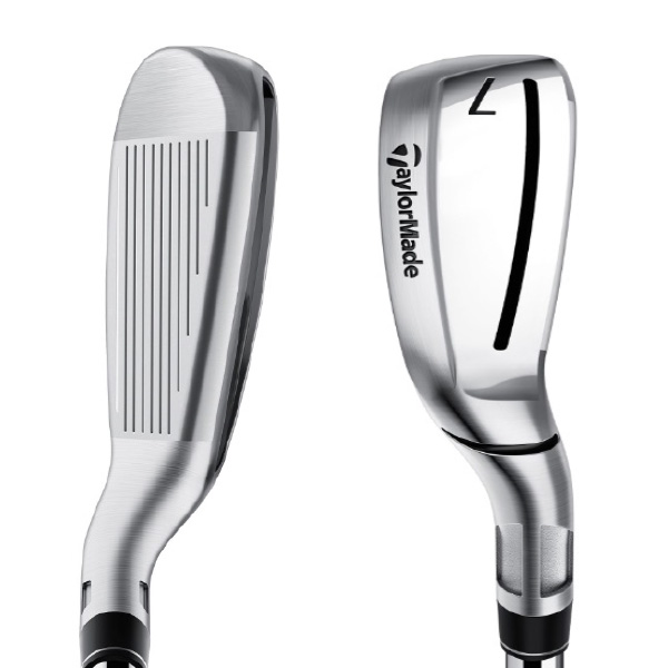 Close up of super game improvement irons.