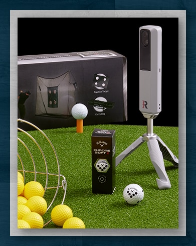 Home training golf aids.