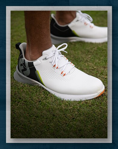 FootJoy HyperFlex golf shoes.